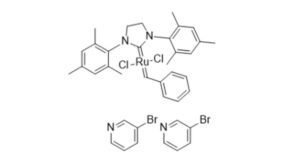 Dichloro[1,3-bis(2,4,6-trimethylphenyl)-2-imidazolidinylidene](benzylidene)bis(3-bromopyridine)ruthenium(II)